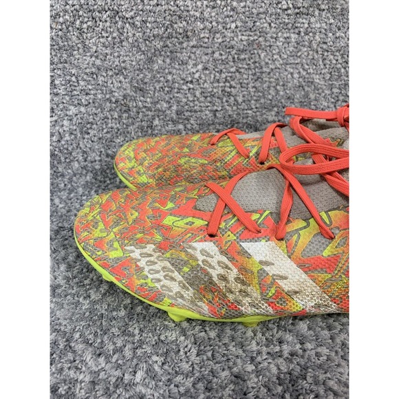 Adidas Predator Soccer Cleats Mens 12 Freak .3‎ FG Neon FY6531 Sport Shoes main image 9